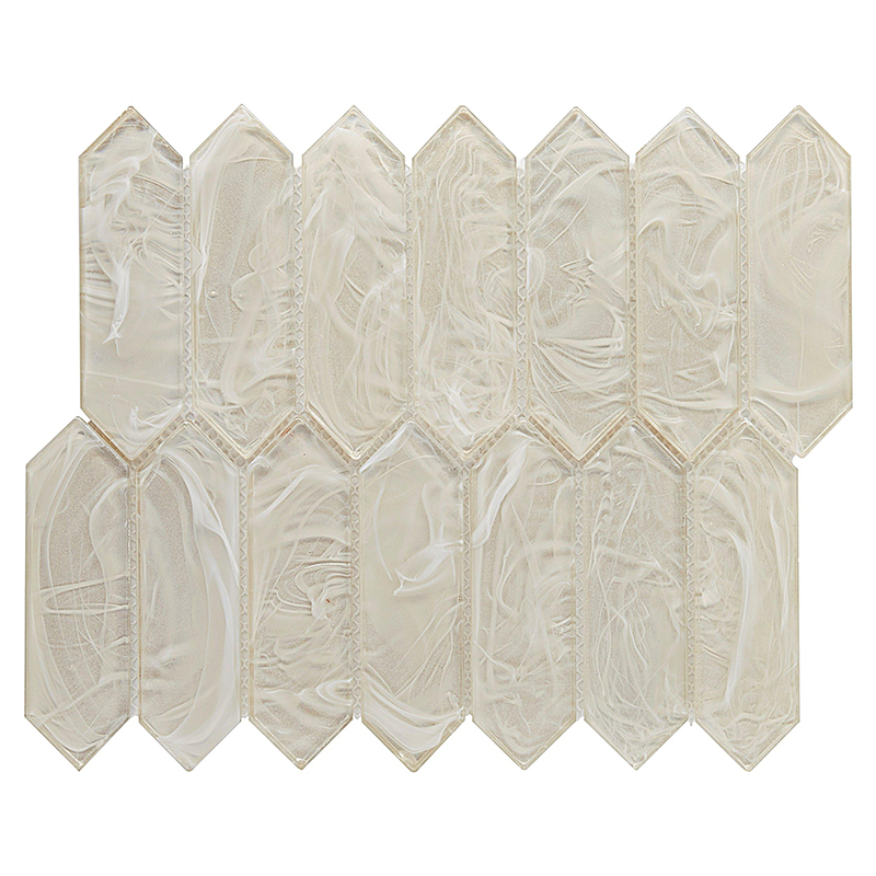 Autumn Picket Hot Glass Mosaic